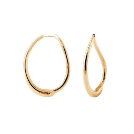 Pendientes PdPaola Halo Plata Baño Oro AR01-G52-U