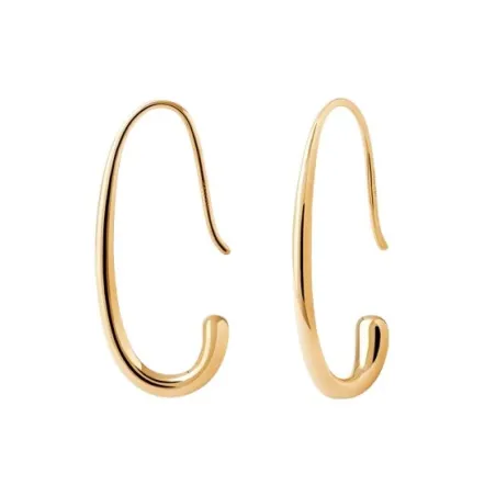 Pendientes PdPaola Eira Plata Baño Oro AR01-G54-U