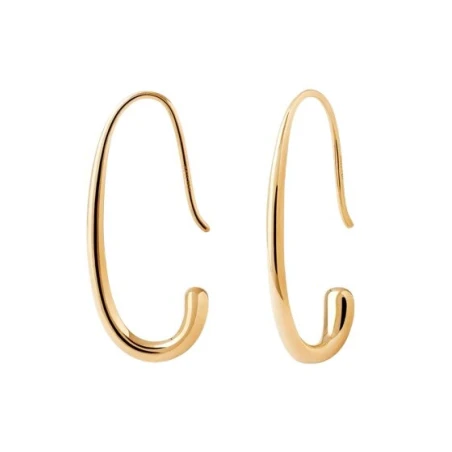Pendientes PdPaola Eira Plata Baño Oro AR01-G54-U