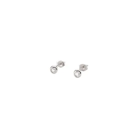 Pendientes Cortos Agatha Paris Odeon Plata y Cristal 02321324-136-TU