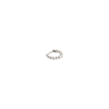 Pendiente Criolla Agatha Paris Bolitas Plata Baño Rodio 2321328-050-TU