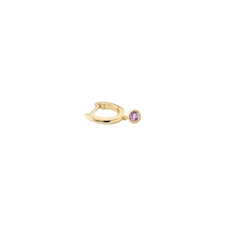 Piercing Criolla Agatha Paris Mix & Match Plata Baño Oro y Circonita Violeta 02391238-955-TU