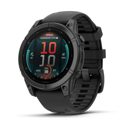 Smartwatch Garmin fenix® E – 47 mm, AMOLED Gris y Negro 010-03025-01