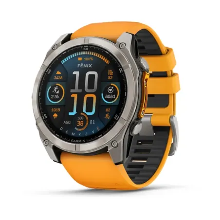 Smartwatch Garmin Fénix8 Amoled Naranja 010-02905-11
