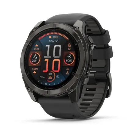 Smartwatch Garmin Fénix8 Amoled Gris Carbón 010-02905-21