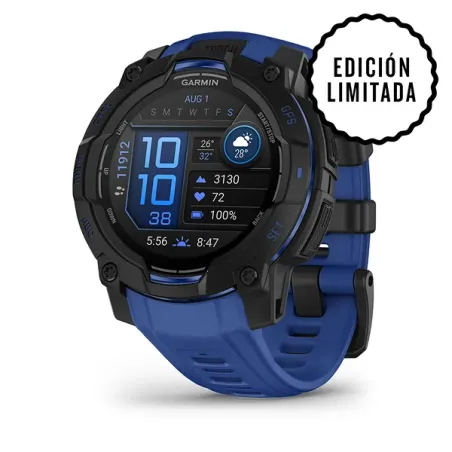 Smartwatch Garmin Instinct® 3 – 50 mm, AMOLED Azul 010-02936-03