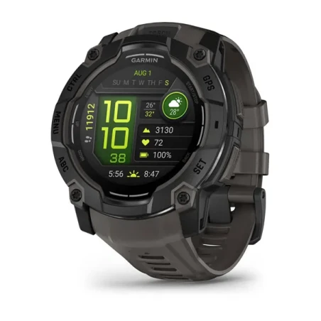 Smartwatch Garmin Instinct® 3 – 50 mm, AMOLED Gris Pizarra 010-03020-00
