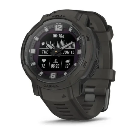 Smartwatch Garmin Instinct® Crossover Solar Negro Grafito 010-02730-01