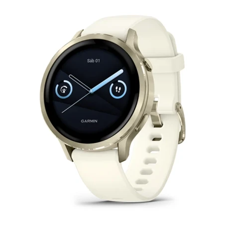 Smartwatch Garmin Venu 4 41mm Dorado y Blanco 010-03013-00