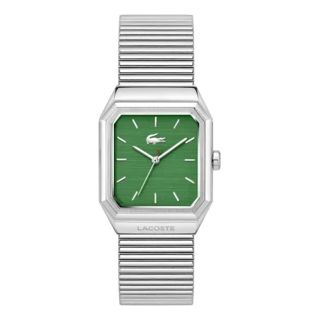 Reloj Lacoste Rene For Him Plateado y Verde Analógico Hombre 2011501
