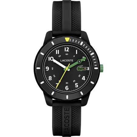 Reloj Lacoste Mini Tennis Negro Analógico Niño 2030052