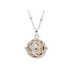 Llamador de Ángel Acero y Alloy  Trébol KLA215-D