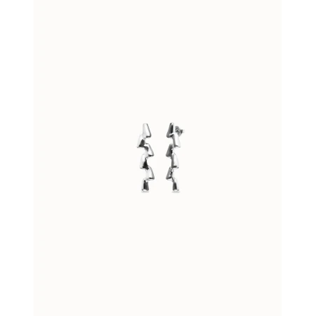 Pendientes UNOde50 Raíces Baño Plata PEN1074MTL0000U