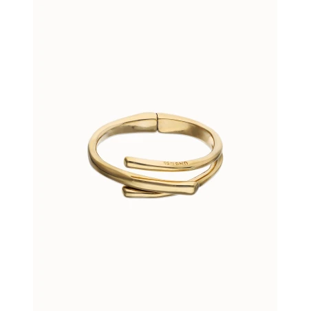 Pulsera UNOde50 Raíces Tubos Baño Oro PUL2631ORO0000M