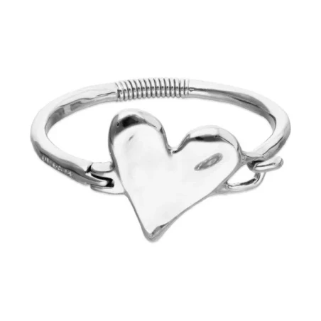 Pulsera UNOde50 Pálpito Corazón Baño Plata PUL2639MTL0000M