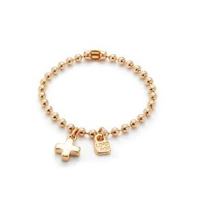 Pulsera UNOde50 Ser Único Bolas Baño Oro PUL2557ORO0000M
