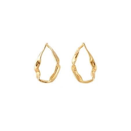 Pendientes UNOde50 Navy Aro Baño Oro PEN0627ORO0000U