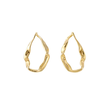 Pendientes UNOde50 Navy Aro Baño Oro PEN0627ORO0000U