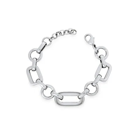 Pulsera Vidal&Vidal Bival Eslabones Baño Plata X2825117