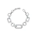 Pulsera Vidal&Vidal Bival Eslabones Baño Plata X2825117