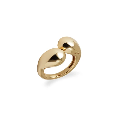 Anillo Vidal&Vidal Big Drop Baño Oro X479041214