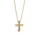 Collar Vidal&Vidal Cruz Drop Baño Oro X4824440