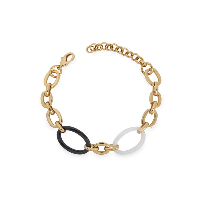 Pulsera Vidal&Vidal Foclar bicolor Eslabones...