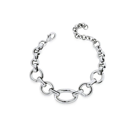 Pulsera Vidal&Vidal Unisia Eslabones Baño Plata X2822817