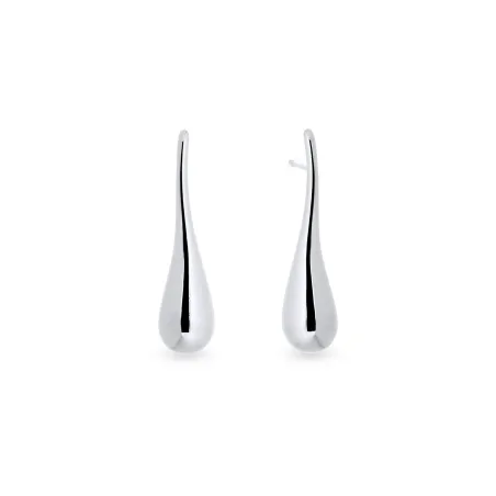 Pendientes Vidal&Vidal Drop Largos Baño Plata X28238