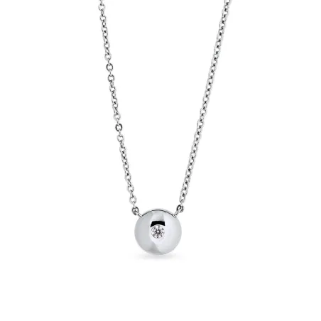 Collar Vidal&Vidal Mesme Baño Plata y Circonita X2832140