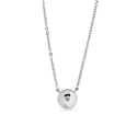 Collar Vidal&Vidal Mesme Baño Plata y Circonita X2832140