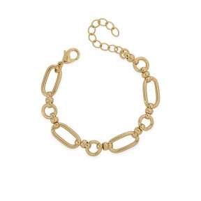 Pulsera Vidal&Vidal Resonía Eslabones Baño Oro X4821917