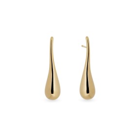 Pendientes Vidal&Vidal Drop Largos Baño Oro X48242