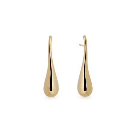 Pendientes Vidal&Vidal Drop Largos Baño Oro X48242