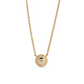 Collar Vidal&Vidal Mesme Baño Oro y Circonita X4832240