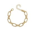 Pulsera Vidal&Vidal Anura Eslabones Baño Oro X9822017