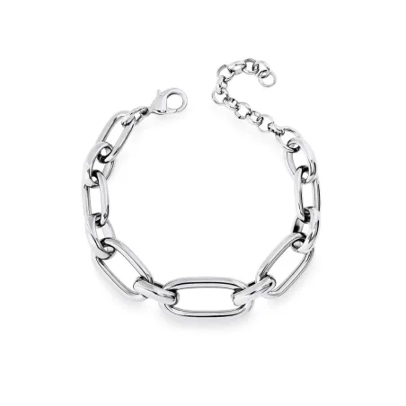 Pulsera Vidal&Vidal Hexette Eslabones Baño Plata X2789217A