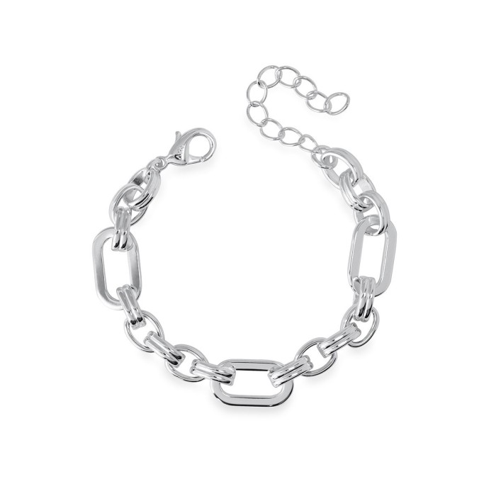 Pulsera Vidal&Vidal Bold Eslabones Baño Plata...
