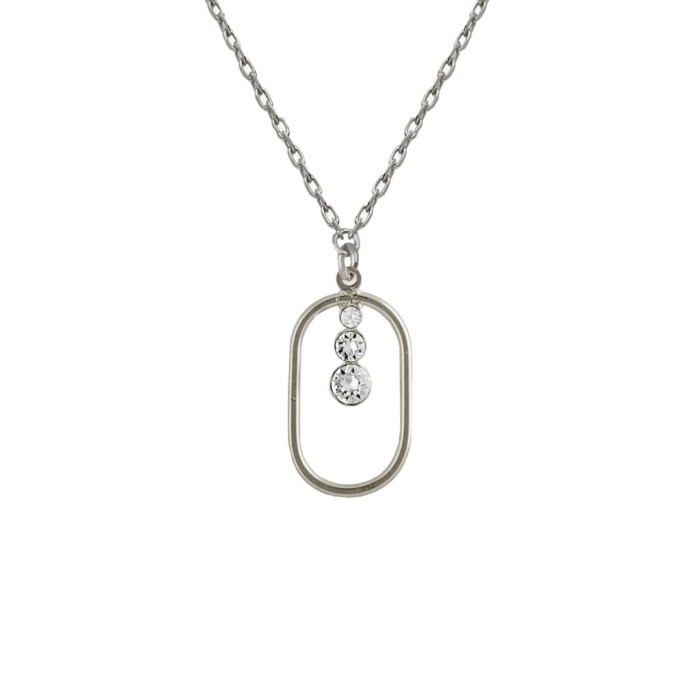 Collar Corto Victoria Cruz Buenos Días Óvalo...