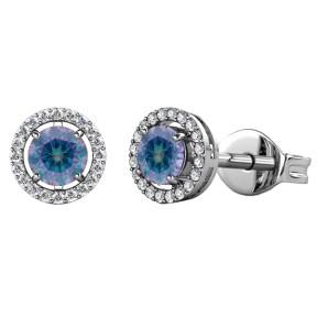 Pendientes Brizzling Moissanite Colors Dazzling BME007-D