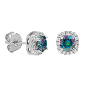 Pendientes Brizzling Moissanite Colors Dazzling BME020-D