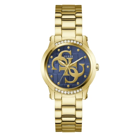 Reloj Guess Annete Dorado y Azul Analógico Mujer GW0861L6