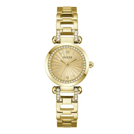 Reloj Guess Ginger Dorado Analógico Mujer GW0869L4