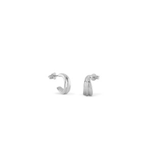 Pendientes Guess Fluid Aro Acero Mujer JSBE04414JWRHT-U