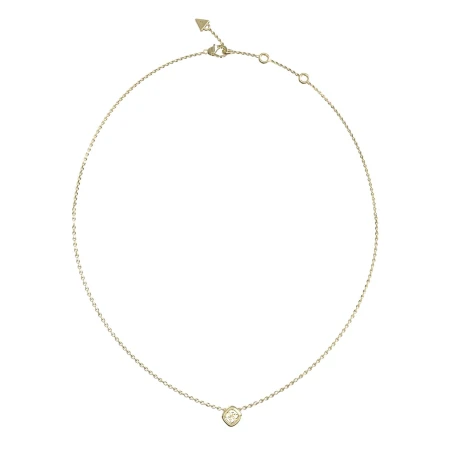 Collar Guess Jaipur Splendor Acero Baño Oro y Cristal Blanco JUBN06150JWYGT-U