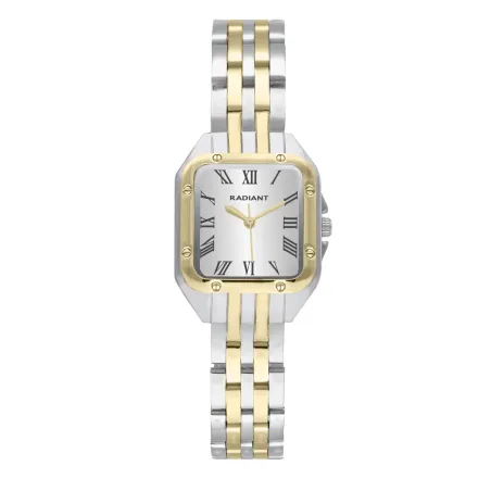 Reloj Radiant Bahamas Mujer Plateado y Dorado Analógico RA686203