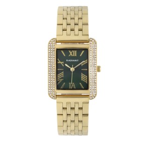 Reloj Radiant After Glow dorado y Verde Analógico Mujer...