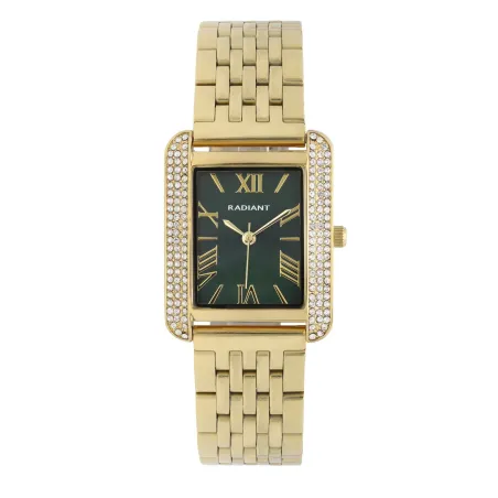 Reloj Radiant After Glow dorado y Verde Analógico Mujer RA688204