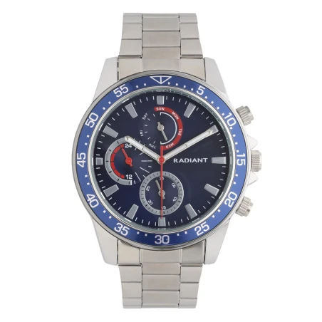 Reloj Radiant Daybreak Plateado y Azul Multifunción Hombre RA696702
