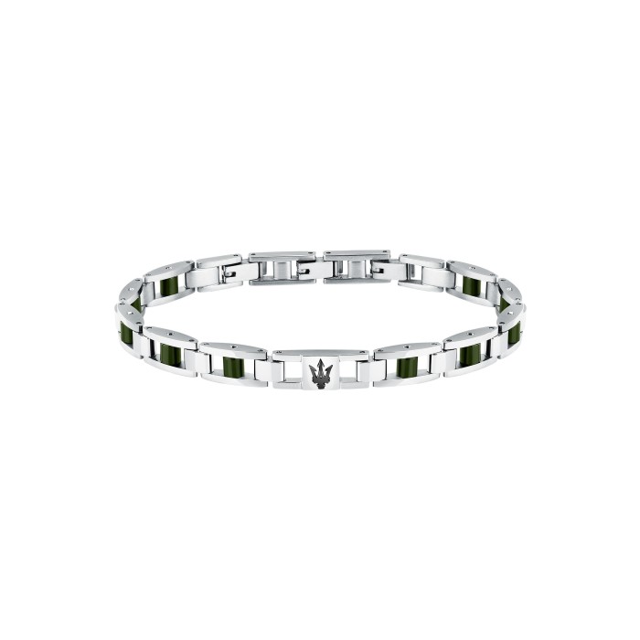 Pulsera Maserati Ceramic Acero y Cerámico Negro...